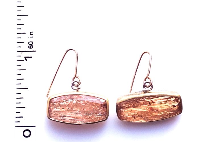 Imperial Topaz Earrings - Image 5