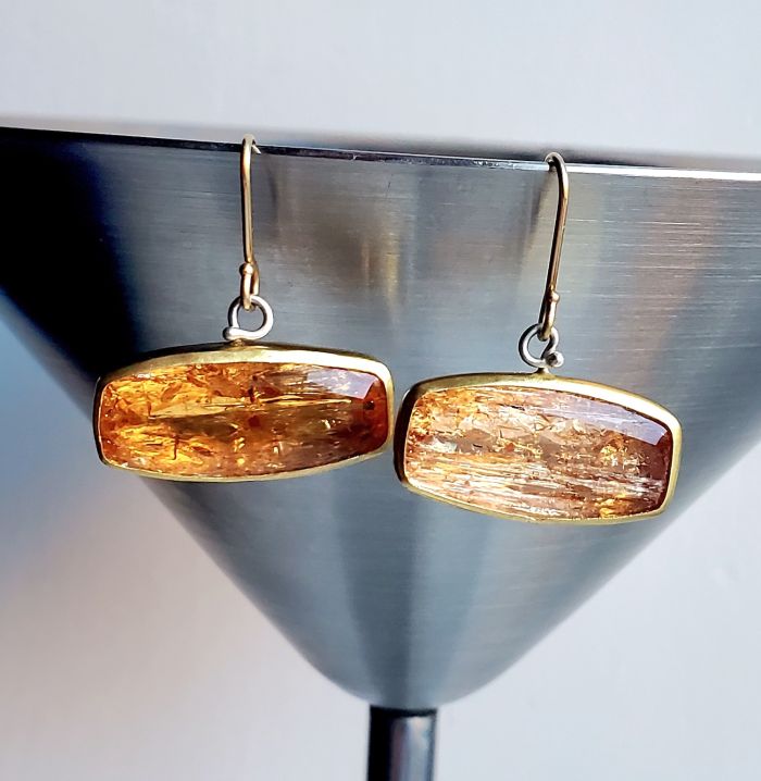 Imperial Topaz Earrings