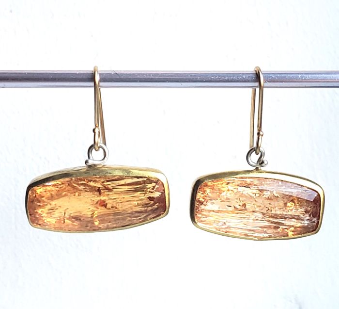 Imperial Topaz Earrings - Image 2