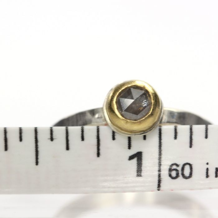 Rose Cut Diamond Ring - Image 3