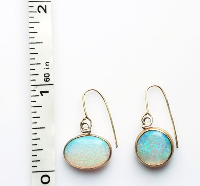 Australian Opal "Miss Matched" Earrings - Image 6