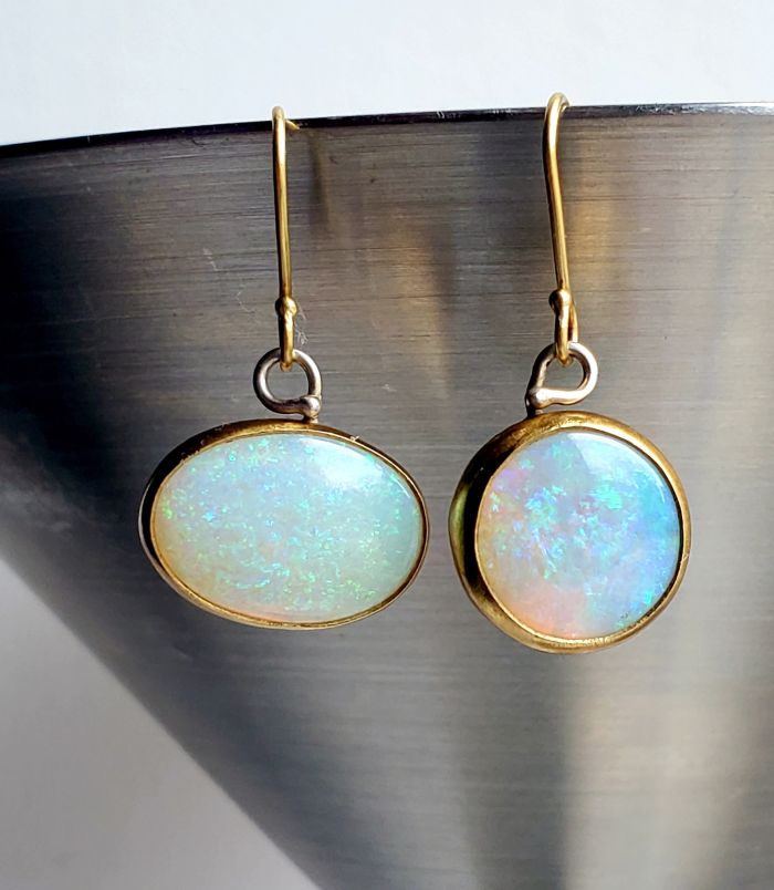 Australian Opal "Miss Matched" Earrings