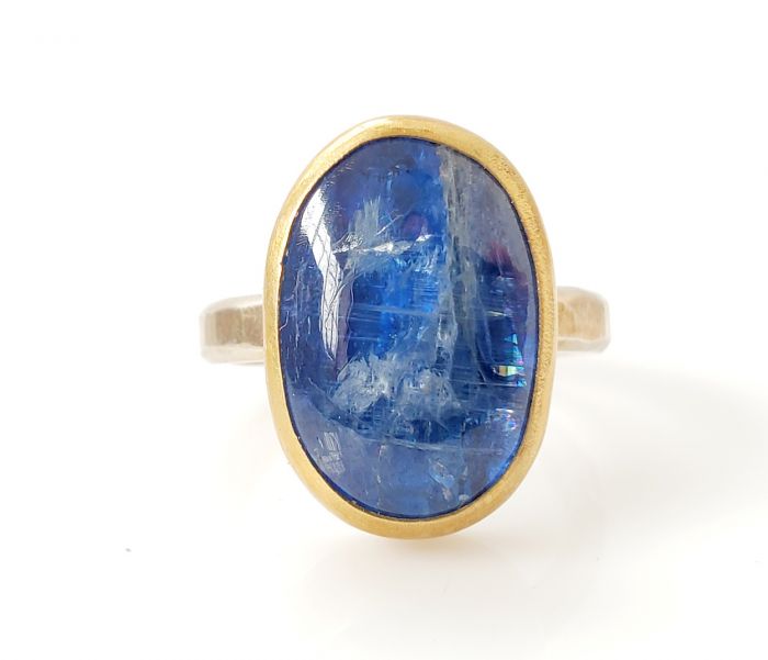 Blue Kyanite Ring