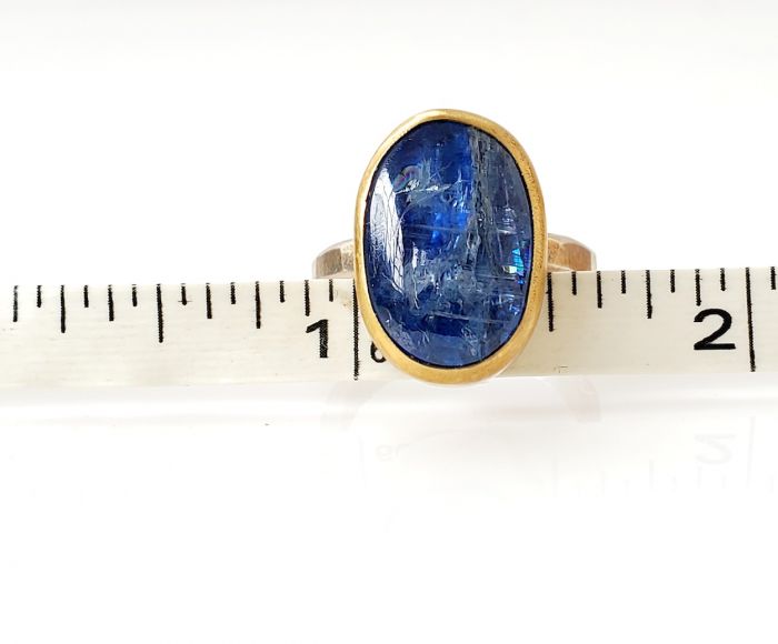 Blue Kyanite Ring - Image 6