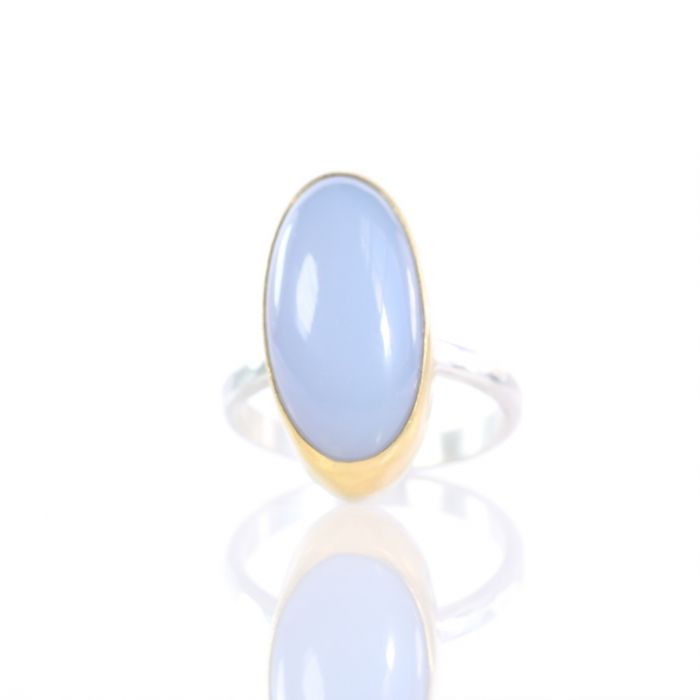 Lavender Chalcedony Ring