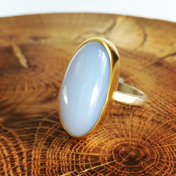 Lavender Chalcedony Ring - Image 4