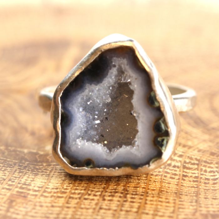 Baby Tabasco Geode Ring - Image 5