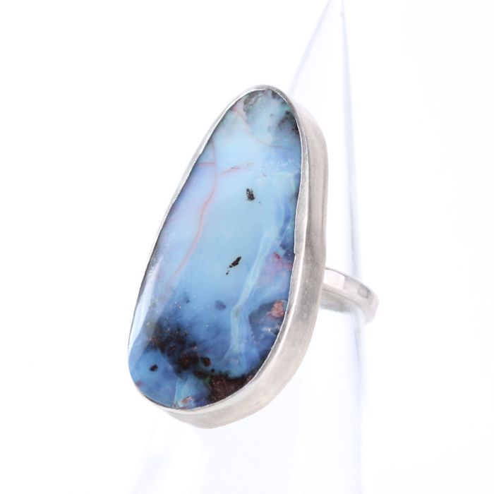 Australian Boulder Opal Ring - Size 7