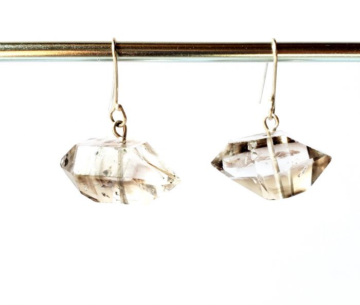 Herkimer Diamond Earrings - Honkin' Version