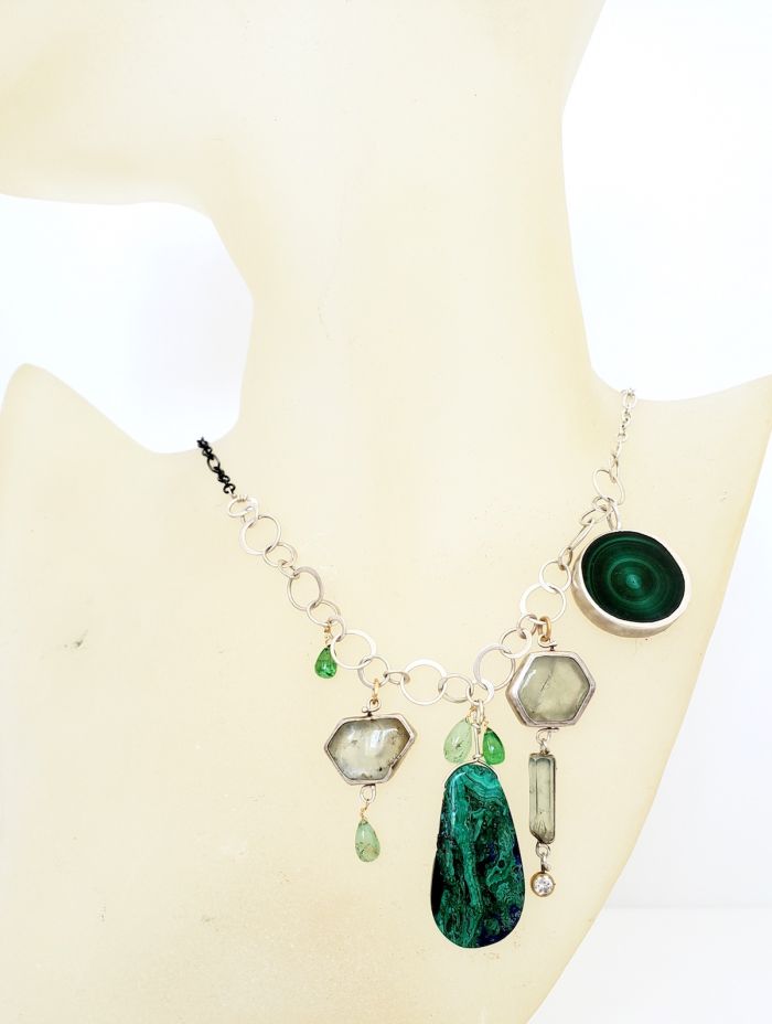 Green Talisman Necklace