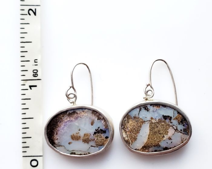 Australian Boulder Opal Earrings - Image 3