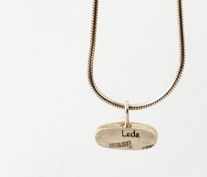 Lighting Ridge Oval Opal Pendant Charm - Image 2