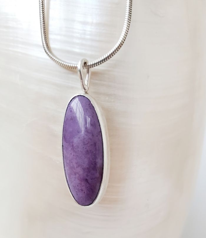 Purple Jade Pendant