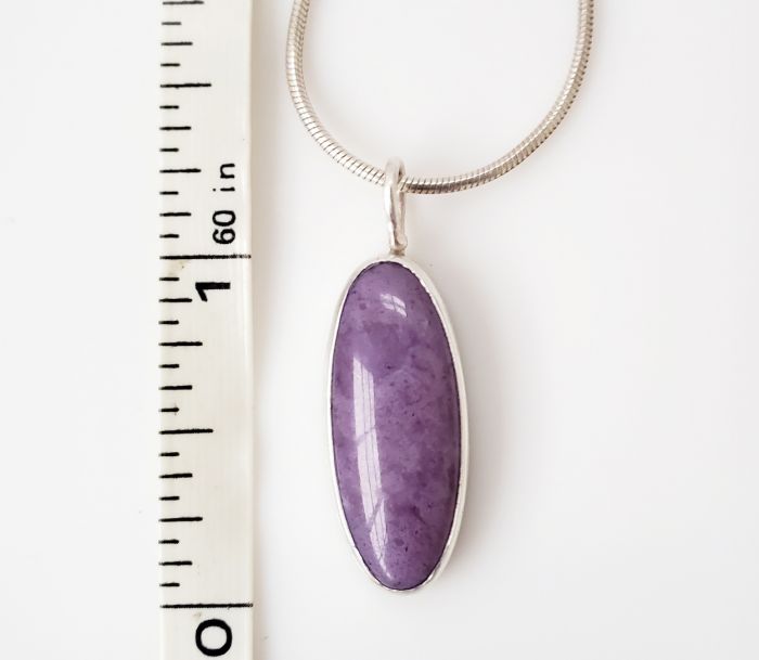 Purple Jade Pendant - Image 3