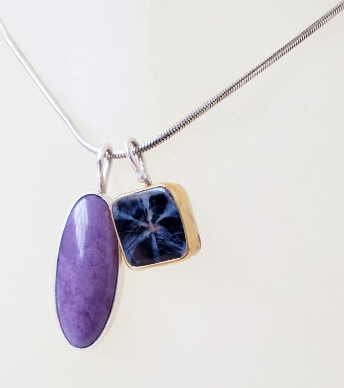 Trapiche Sapphire Pendant - Image 3