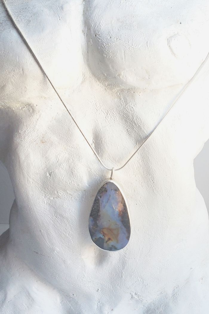 Australian Boulder Opal Pendant - Image 3