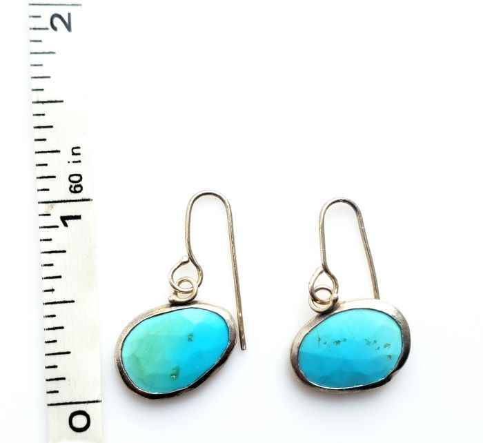 Sleeping Beauty Turquoise Earrings - Image 6